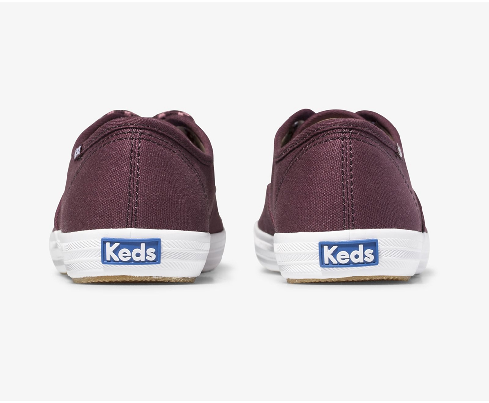 Keds Sneakers Red - Champion Solids - Womens FUQCPY-562